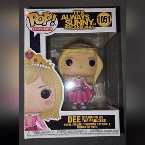Funko Princess Vinyl Figure with Pink Dress and Gold Crown